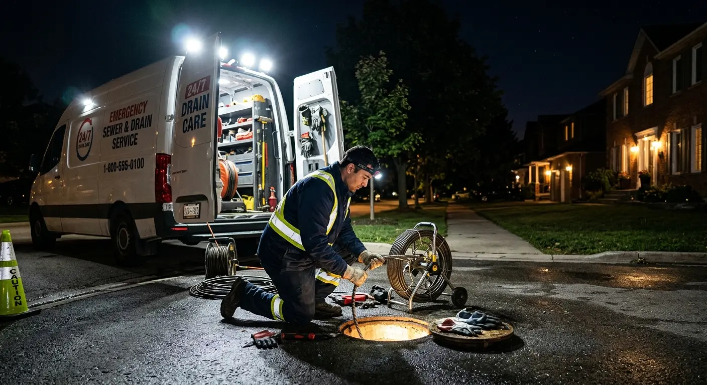 Emergency Drain Service in Dover, NY